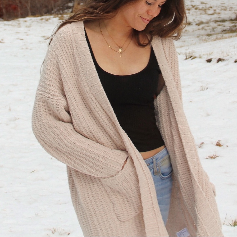 American Eagle Womens Oversized Cardigan